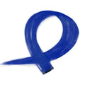 Koboltblå, 50 cm – Crazy Colour Clip On – | Fashiongirl