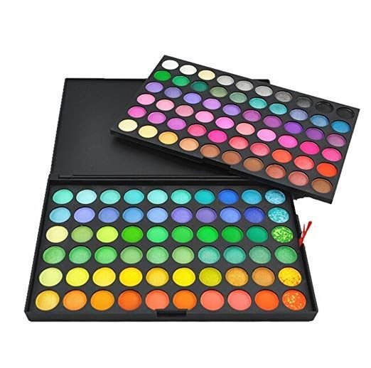 Deluxe 120 färger ögonskuggspalett – Mega Eyeshadow palette – | Fashiongirl