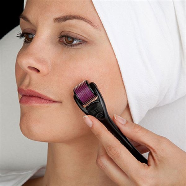 Dermaroller 540 nålar med titannålar 0,5 mm för ansiktet - | Fashiongirl