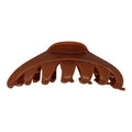 Design Hair Claw modell stil 10 cm – Brun – Håraccessoarer | Fashiongirl