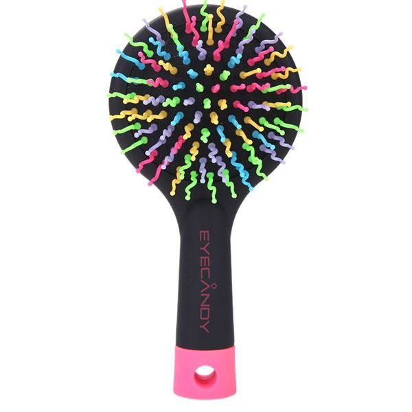 Detangling Volume Hair Brush with mirror - Hair Styling tool | Fashiongirl