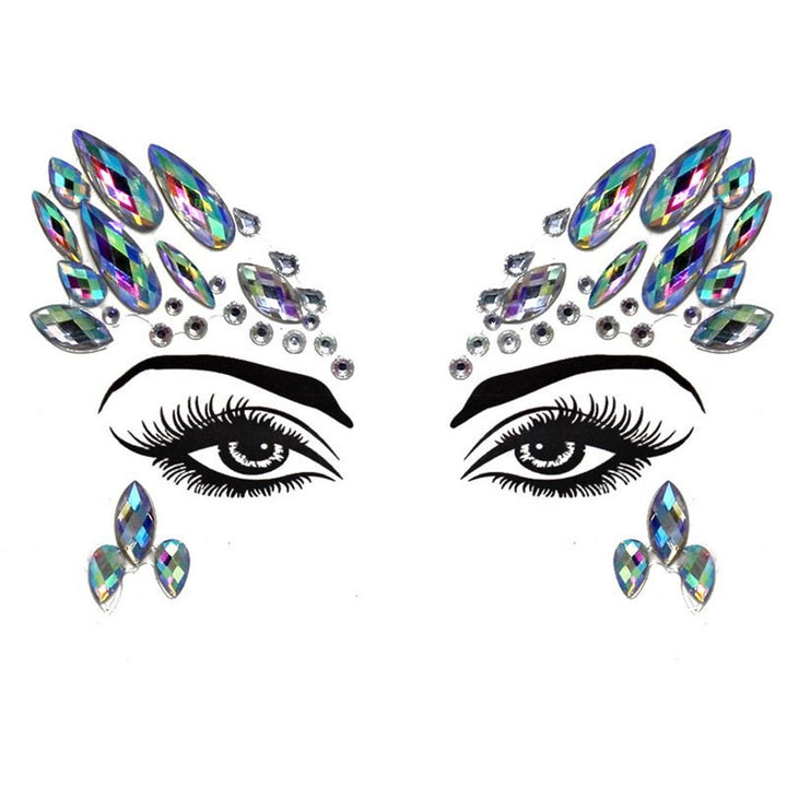 Face Jewels - Face diamonds with rhinestones (YT - 04) - | Fashiongirl