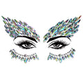 Ansiktsjuveler – Ansiktsdiamanter med strass (YT – 07) – | Fashiongirl
