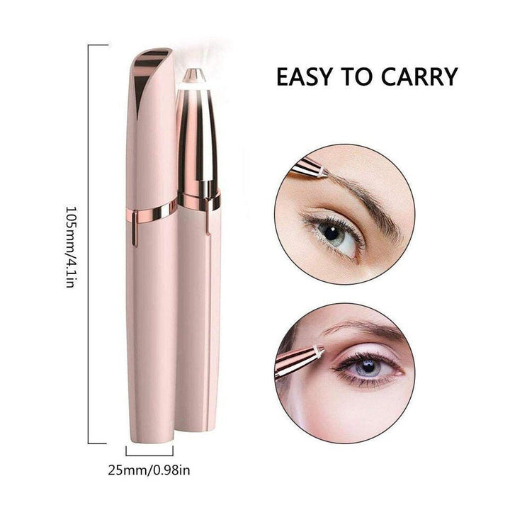 Ansiktshårborttagning & ögonbrynstrimmer – smärtfri – | Fashiongirl