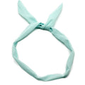 Flexibelt hårband med ståltråd – turkos – Håraccessoarer | Fashiongirl