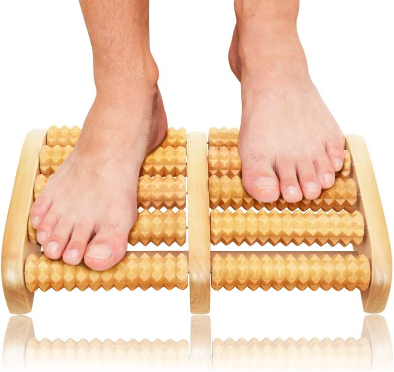Foot Massage Roller / Wooden Roller - 2x5 rollers - | Fashiongirl