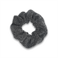Glitter Scrunchie – Silver – Håraccessoarer