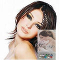 Hair Bling – mixade färgade diamanter för håret (10 st) – | Fashiongirl