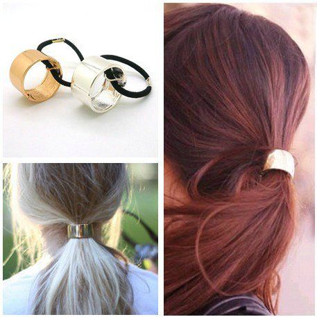 Hårring – guld, silver eller roséguld – | Fashiongirl