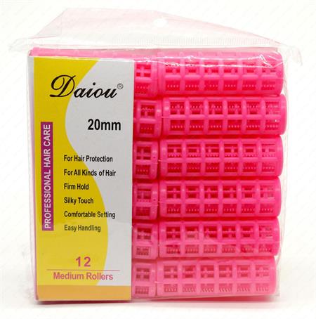 Hårrullset klassiskt – 12 st 20 mm hårrullar – | Fashiongirl