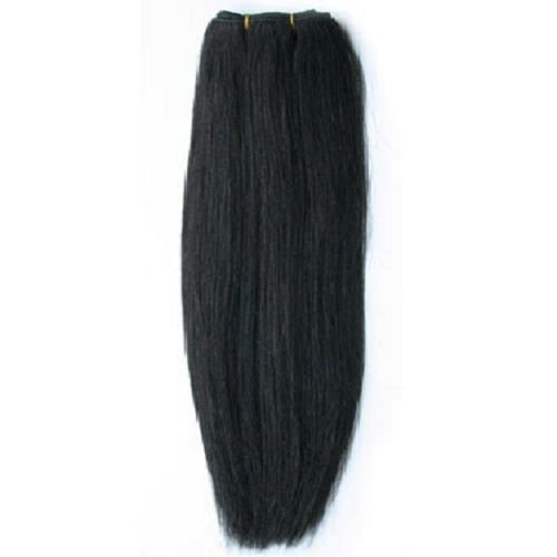 Hair Weft 50 cm coloured black 1B# - | Fashiongirl