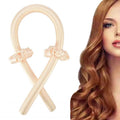 Heatless Hair Curlers – Få vackra lockar utan värme – Ljusbeige – Hårstylingverktyg | Fashiongirl
