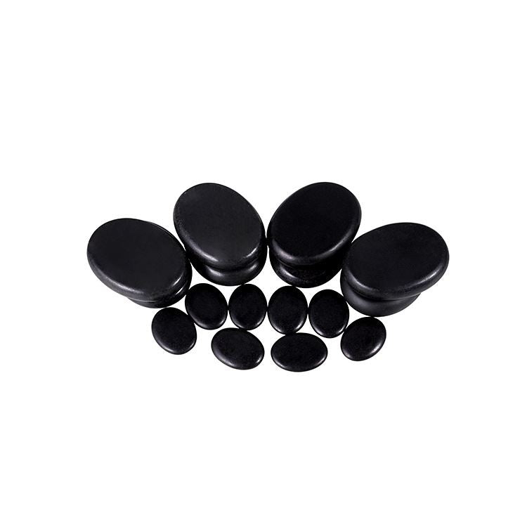 Hot Stone Set - Massage stones with 16 stones - | Fashiongirl