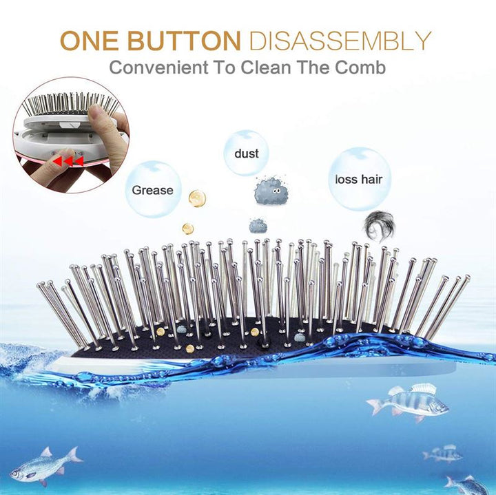 Ionic Hair Brush - Pink - Hair Styling tool | Fashiongirl