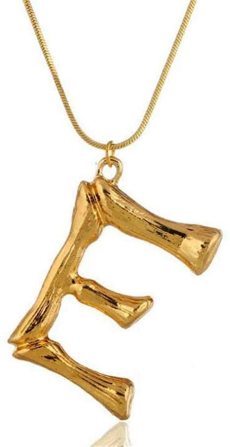 Letter necklace - Bamboo fl. variants - | Fashiongirl