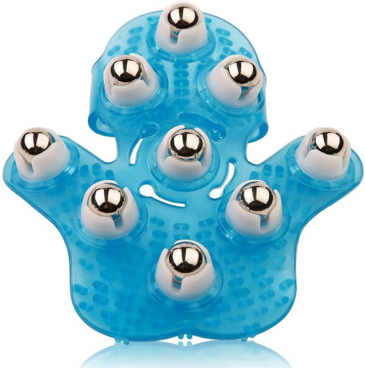 Massage glove with rolling steel balls - ass. colour - | Fashiongirl