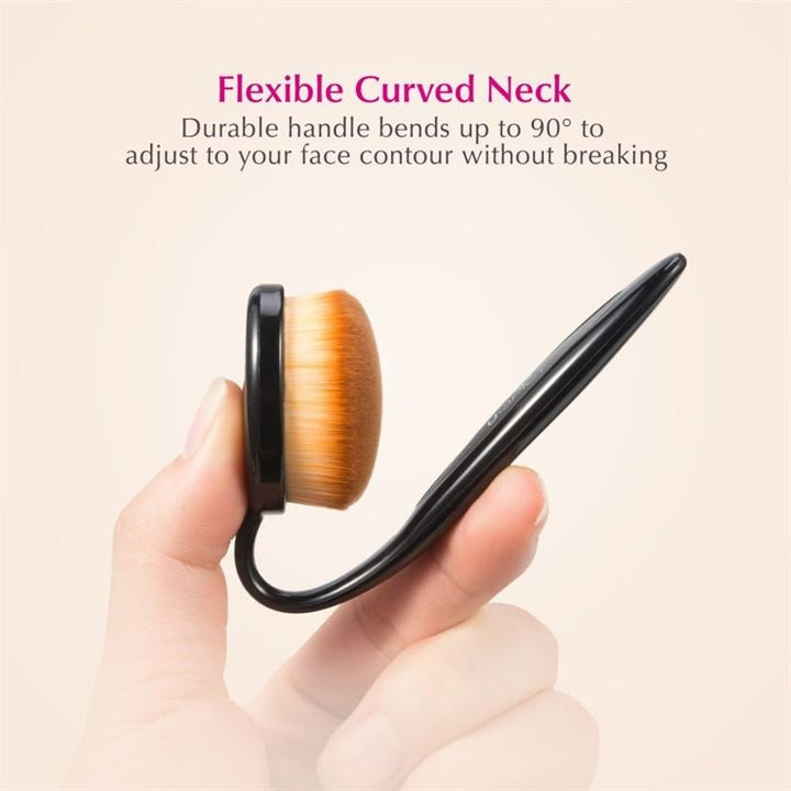 Mermaid Oval Brushes för smink – 10 set – | Fashiongirl