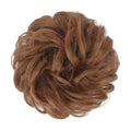Messy Bun Hårband med lockigt konstgjort hår – 30# Ljusbrunt – Håraccessoarer | Fashiongirl
