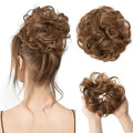 Messy Curly Hair för knut #12 – Ljus guldbrun – Håraccessoarer | Fashiongirl