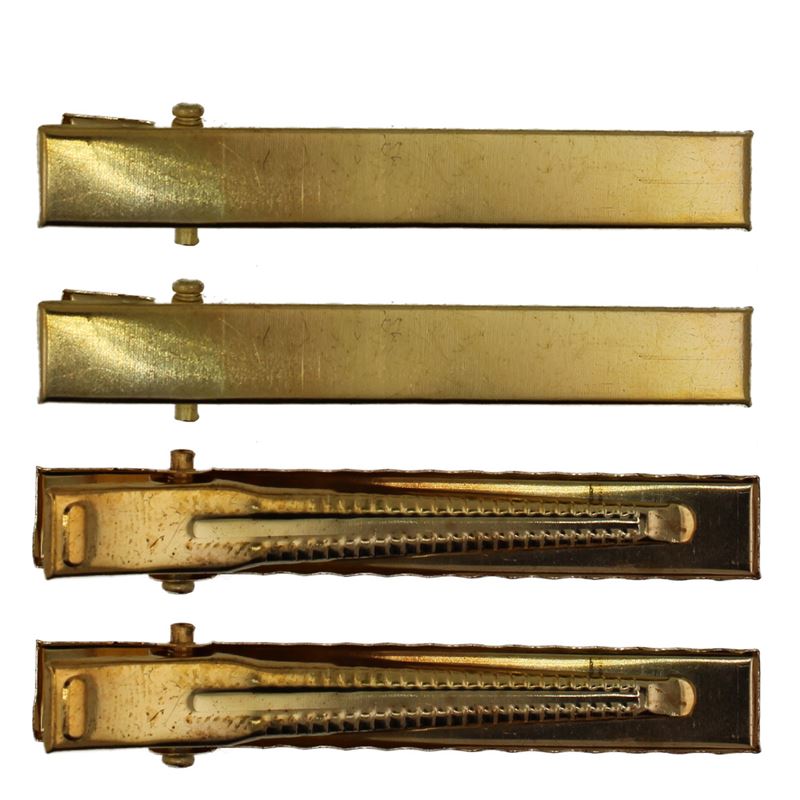 Hårspännen i guld, 8 st - | Fashiongirl
