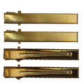 Hårspännen i guld, 8 st - | Fashiongirl