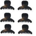 Minihårklämmor – 6 st – 1,5 cm, svarta – | Fashiongirl