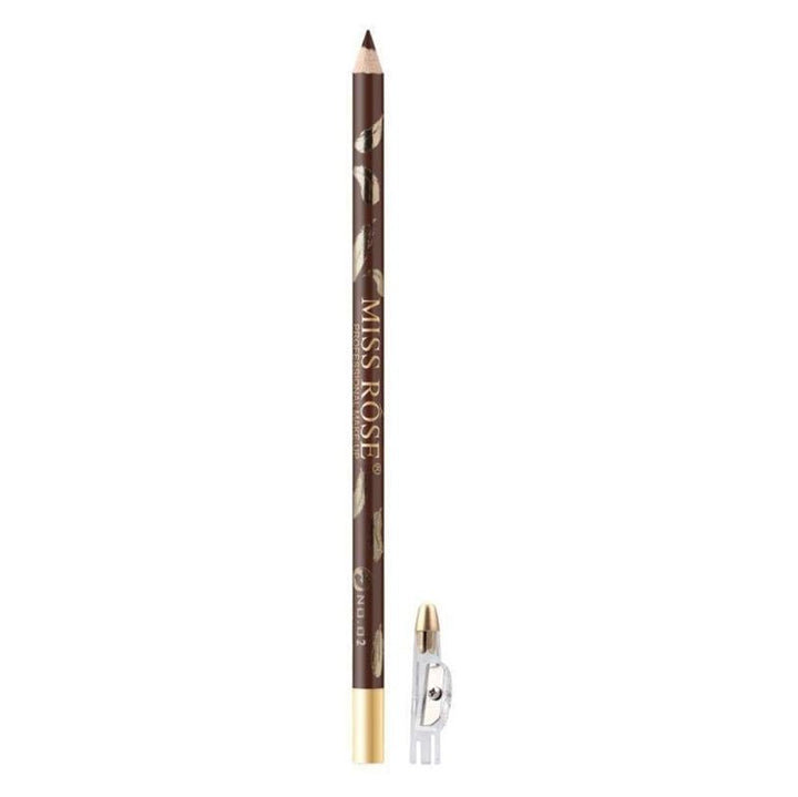 Miss Rose ögonbrynspenna/ögonbrynsborste – nr 2 brun – | Fashiongirl