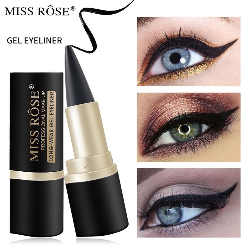 Miss Rose Long – Wear Gel Eyeliner – Svart – | Fashiongirl