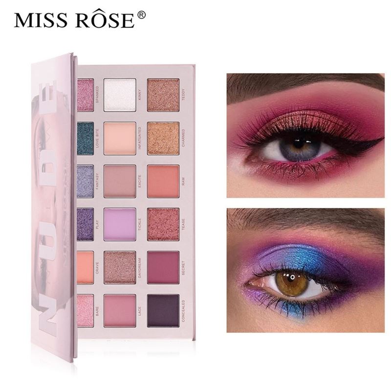 Miss Rose New Nude Eyeshadow Palette, Eyeshadow - Chroma - | Fashiongirl