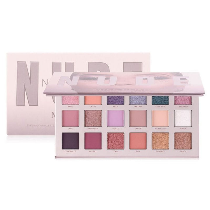 Miss Rose New Nude Eyeshadow Palette, Eyeshadow - Chroma - | Fashiongirl