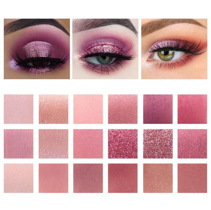 Miss Rose New Nude Eyeshadow Palette, Eyeshadow - Sunset desert - | Fashiongirl
