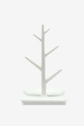 Mono Jewellery Tree, minimalistisk i vitt - | Fashiongirl
