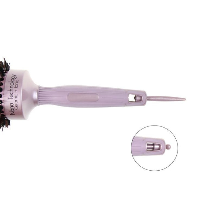 Nano Ceramic Thermal Hair Brush with Boar Hair - 25 MM - Hair Styling tool | Fashiongirl