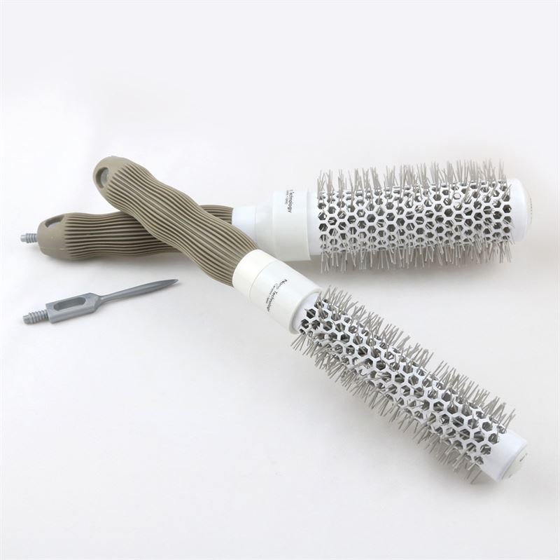 Nano Ceramic Thermal Round Hair Brush - 25 MM - Hair Styling tool | Fashiongirl