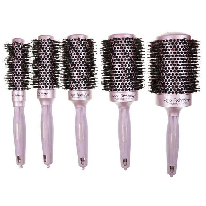 Nano Ceramic Thermal Thermal Hair Brush with Boar Hair - 43 MM - Hair Styling tool | Fashiongirl