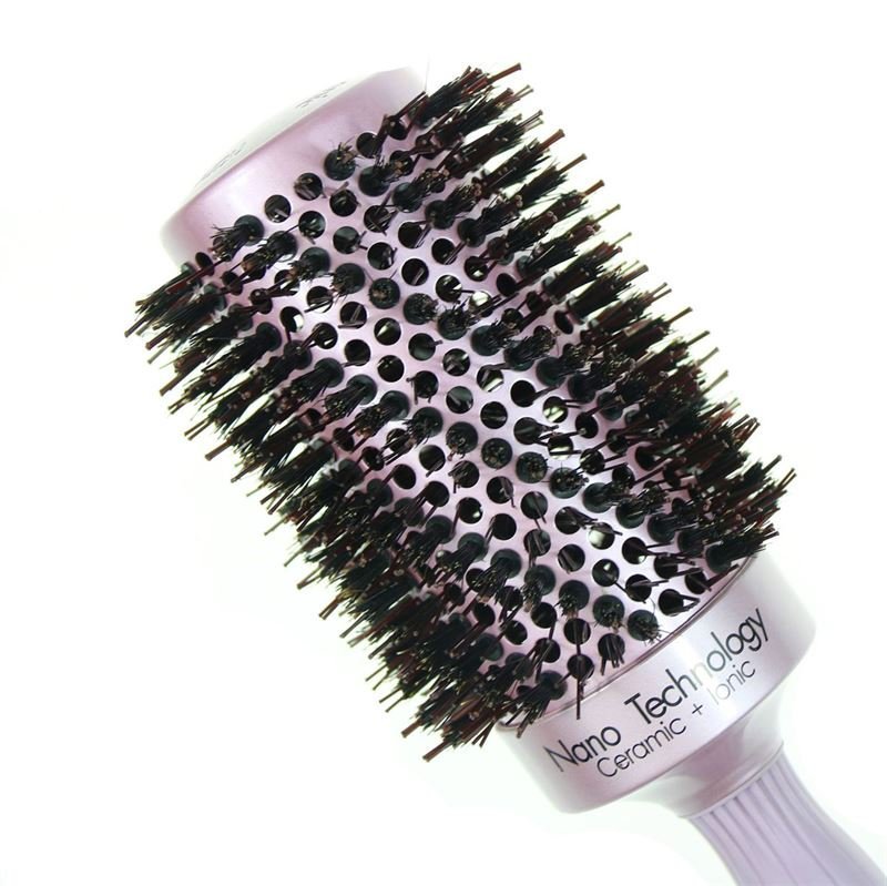 Nano Ceramic Thermal Thermal Hair Brush with Boar Hair - 43 MM - Hair Styling tool | Fashiongirl