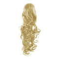 Hästsvansfiberförlängningar Lockigt blont 613# - | Fashiongirl