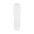 Hästsvans Fiberförlängningar raka Total White - | Fashiongirl