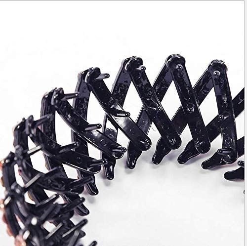 Ponytail Spiral with rhinestones/ Bird Nest Hair Clip - Silver - | Fashiongirl