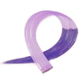 Purple Ombre, 50 cm – Crazy Colour Clip On – | Fashiongirl