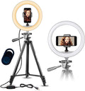 Ring Light Model 201 med stativ max. 167 cm & Bluetooth-fjärrkontroll - | Fashiongirl