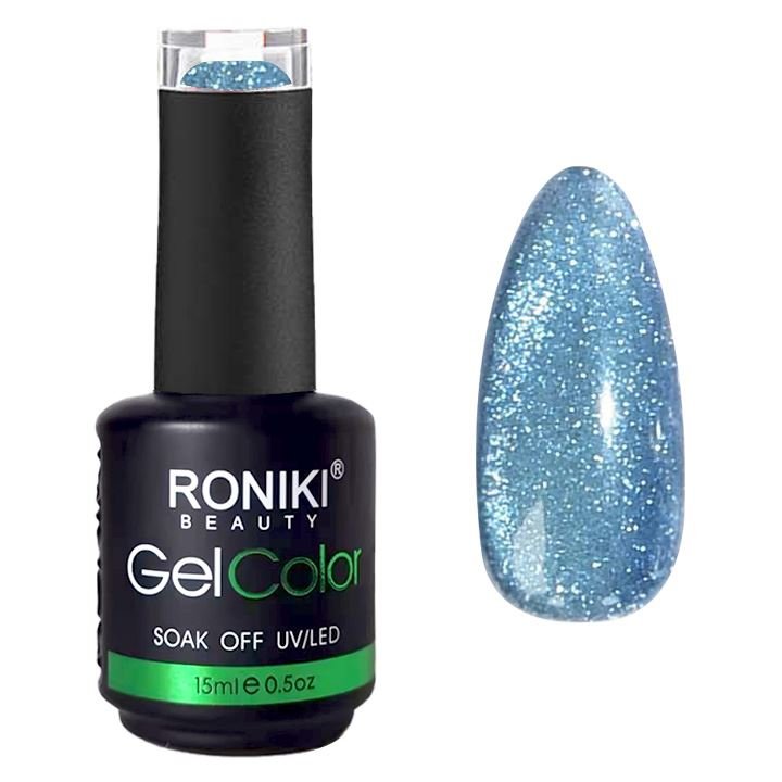 RONIKI Fantasy Sprite Cat Eye Gel Nail Polish Moonstone Blue (02) - | Fashiongirl