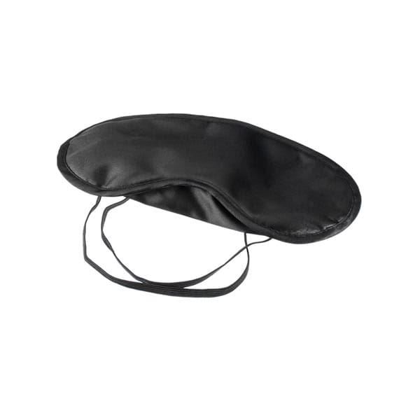 Satin Sleeping Mask - Classic Comfort, Black - | Fashiongirl