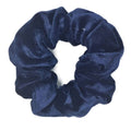 Scrunchie hårsnodd – mörkblå – håraccessoarer