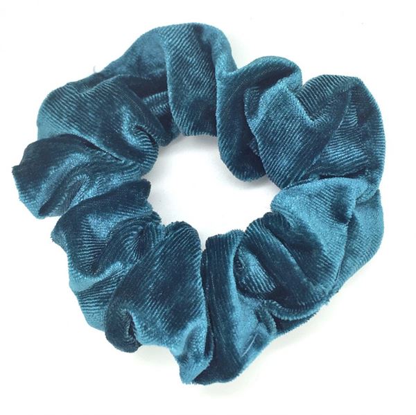Scrunchie Hair Elastic - Dark Mint - Hair Accessories