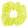 Scrunchie – Velour & elastisk – Neongul – Håraccessoarer