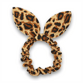 Scrunchie med rosett – Leopard – Håraccessoarer