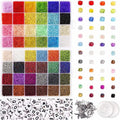 Seed / Rocailles Beads Kiera Kit – KREA DIY smyckeskit med olika pärlor – 35 000 st – | Fashiongirl