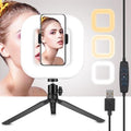 Selfie Ring Light för iPhone/Android | LED-belysning för smartphones – D21 – | Fashiongirl