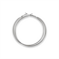 Silverörhängen Mega Size 80 mm - | Fashiongirl